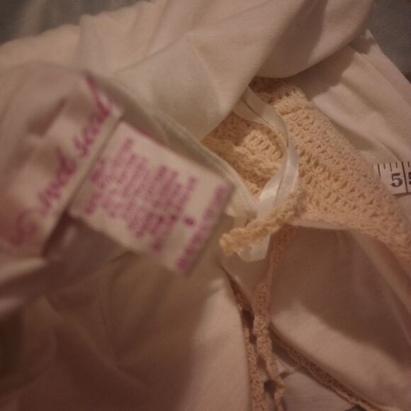 Crochet lace tiered halter dress - Picture 7 of 8